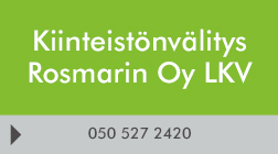 Kiinteistönvälitys Rosmarin Oy LKV logo